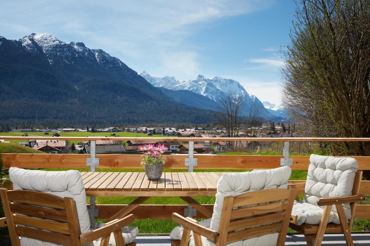 Achners Chalet Am Forsthaus Wallgau Bagian luar foto