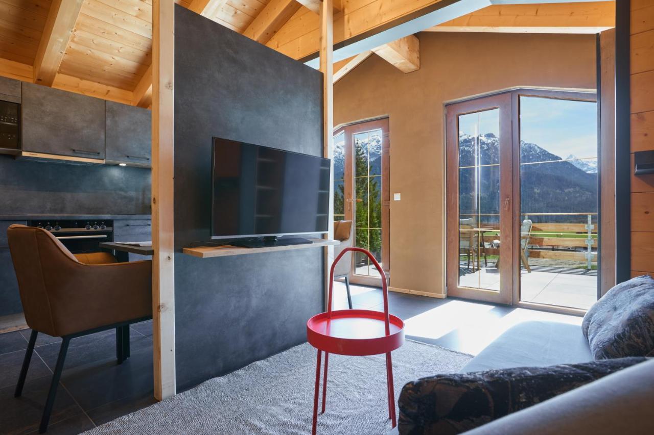 Achners Chalet Am Forsthaus Wallgau Bagian luar foto